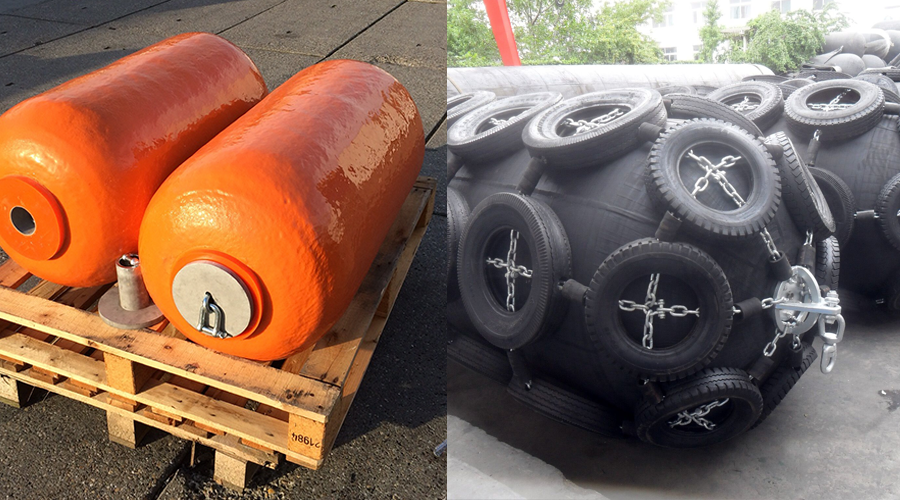 What are the differences between Pneumatic (Yokohama type) fenders and foam fenders?